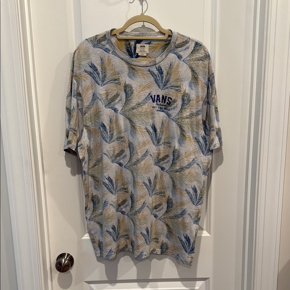 Vans Men's Tropical Leaf Print Tee